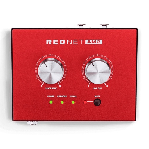 [MONF0013] RedNet AM2 | Stereo hodetlf og linje ut, PoE